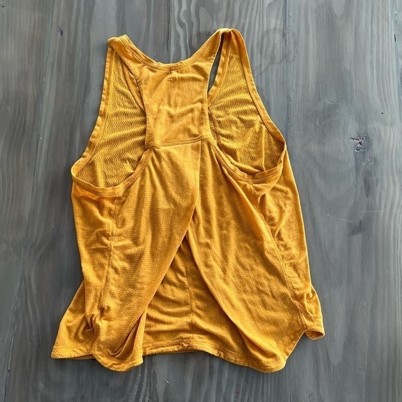 PrAna Womens Mustard Yellow Tank Top - Picture 4 of 9